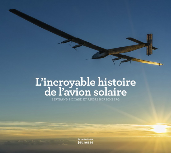 Avion solaire - Couverture - Livre