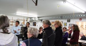 Visite de M. Amir Khadir à l’Atelier de l’île