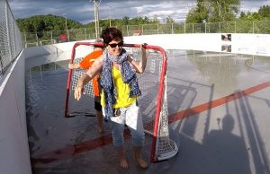 Un match de hockey à l’eau? Jamais!