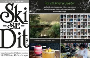 Parution de juillet 2016 Juillet 2016
