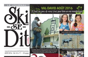 Parution d’août 2016