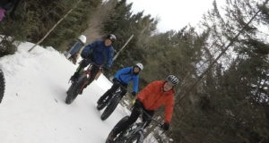 C’est parti pour le fatbike au parc régional Val-David/Val-Morin