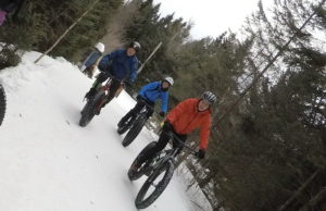 C’est parti pour le fatbike au parc régional Val-David/Val-Morin