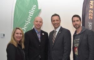 Le Mouvement Desjardins investit dans le parc linéaire