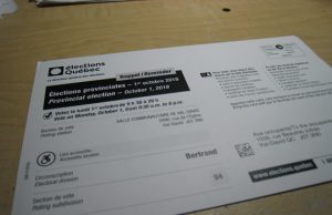 Encore trois jours de vote par anticipation