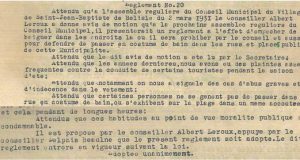 Touristes, vêtez-vous!