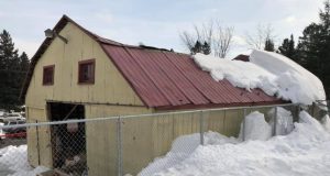 La grange Guindon: un élément du patrimoine bâti qui croule sous la neige?