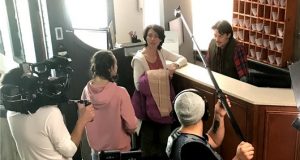 Tournage d’une série jeunesse à Val-David