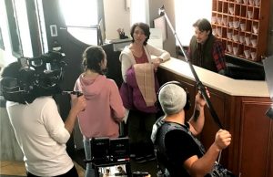 Tournage d’une série jeunesse à Val-David