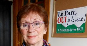 Le parc, on l’a longtemps voulu – on l’a finalement eu… MICHELINE LOISELLE