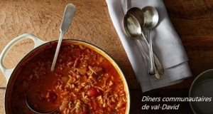 Le bonheur des repas communautaires