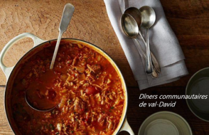 Le bonheur des repas communautaires