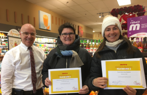 Metro Val-David remet deux bourses Croque Santé de 1 000 $