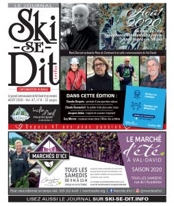 Journal Ski se Dit AOUT 2020