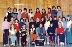 Retour à l’école il y a 45 ans…