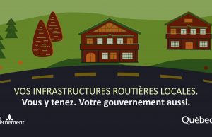 Aide financière de plus de 1,5 M$ pour le réseau routier