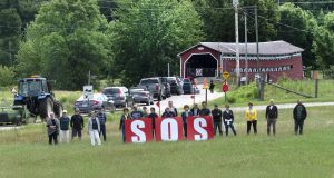 Bouchon de circulation au pont Prud’homme