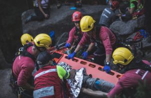Simulation d’urgence au parc régional Val-David • Val-Morin