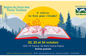 4e édition du Salon du livre des Trois-Vallées à Val-Morin