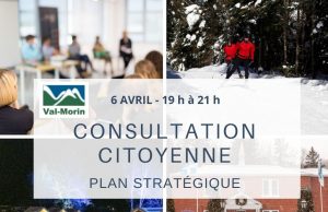 Val-Morin : Consultation citoyenne le 6 avril