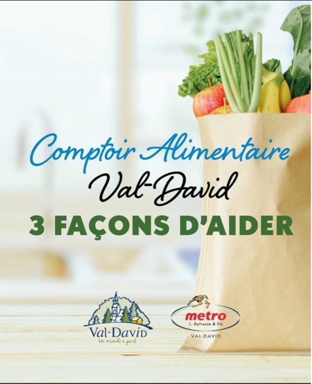 Le Comptoir alimentaire de ValDavid a besoin de vous Le journal Ski