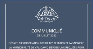 La Sapinière : la Municipalité de Val-David dépose une requête pour permission d’appeler auprès de la Cour du Québec