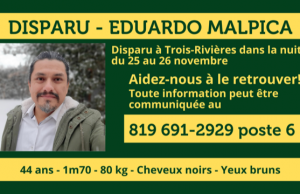 Disparition d’Eduardo Malpica : appel à tous