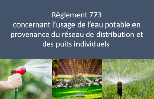 Val-David met à jour son Règlement sur l’utilisation de l’eau potable