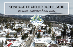 Sondage pour trouver des solutions pour les enjeux d’habitation
