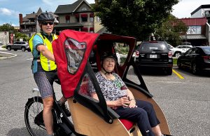Le sport selon François : Un rickshaw en ville!