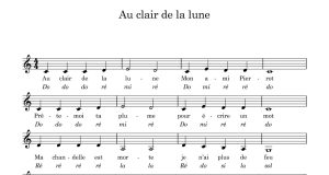 Oui, oui, vous pouvez lire la musique…!