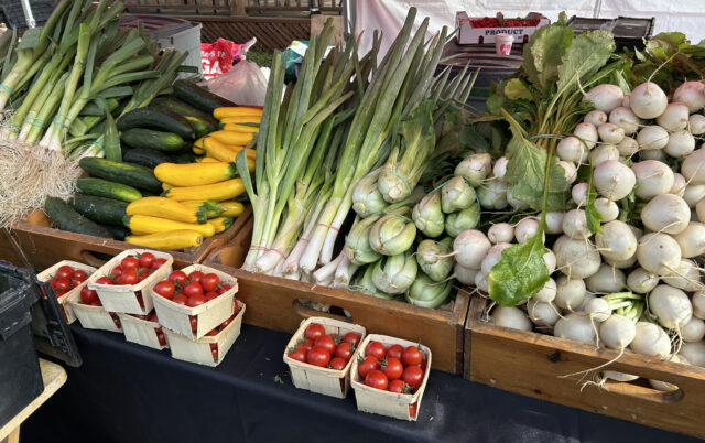 3 Légumes marché