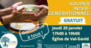Souper intergénérationnel de Maison Phoenix