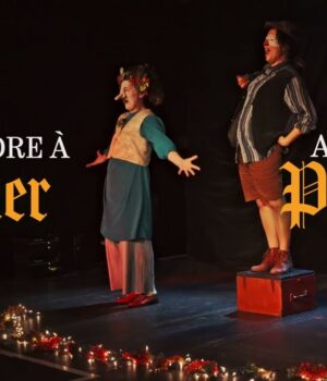Spectacle comique : Apprendre à parler avec un poème